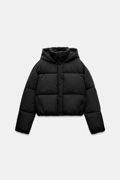 Cropped Puffer Jacket