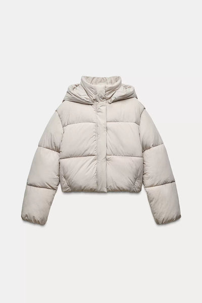 Cropped Puffer Jacket