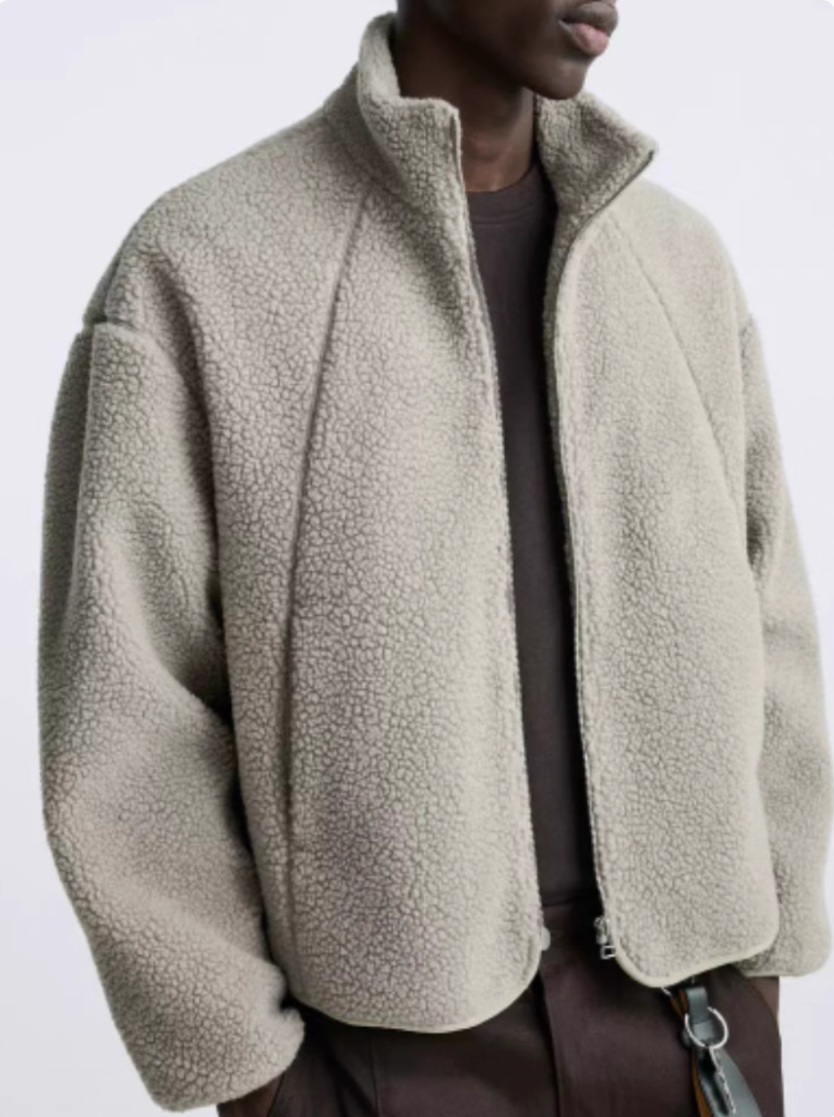 Trendy Fleece Jacket